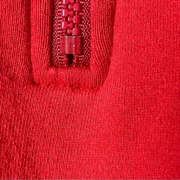 Vintage Arizona Wildcats NCAA Size XL 1/4 Zip Red Pullover Sweatshirt - Picture 8 of 11